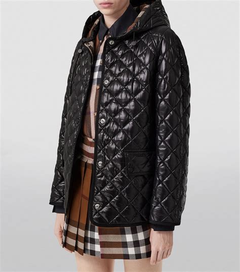 quilted burberry coat